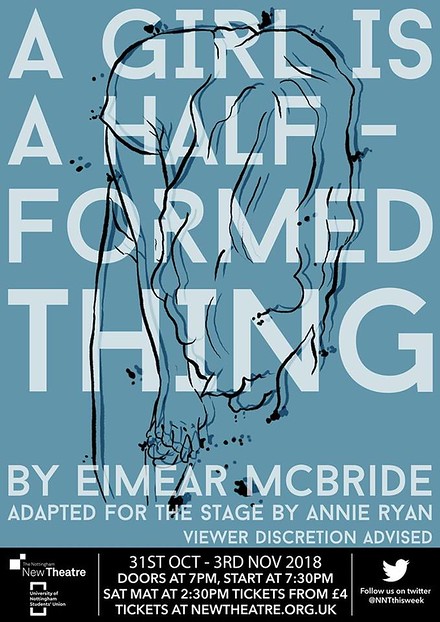 A Girl Is A Half-Formed Thing Poster